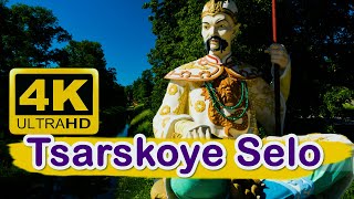 Tsarskoye Selo Catherine Palace Saint Petersburg  Russia travel 4K [upl. by Herwin]