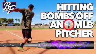 Hitting Bombs Off an MLB Pitcher 2024 Monsta MX Torch ASAUSA Bat Review [upl. by Serg]