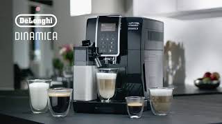 Delonghi Dinamica Ecam 35055B Coffee Machine  Latteholic [upl. by Learsiy]