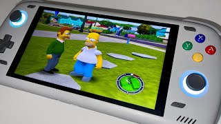 Simpsons Hit amp Run Ps2 Ayn Odin 2 aethersx2 82fx gaming playstation games viralvideo viral [upl. by Robena]