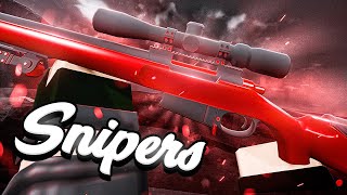 Using EVERY SNIPER in Gunfight Arena Roblox [upl. by Eimyaj]