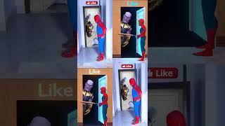 Spiderman vs thanos  find 5 difference spiderman shorts [upl. by Iy520]