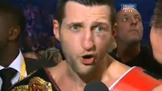 Carl Froch vs Mikkel Kessler Interview Post Fight [upl. by Giltzow635]