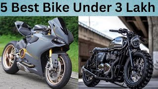 Top 5 Bikes Under 3 Lakh in India 🔥🔥  Sports Bike Under 3 Lakh in India  Best Bike Under 3 Lakh [upl. by Adnovoj]