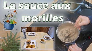 Que faire avec des morilles  Une délicieuse sauce aux morilles [upl. by Gerius]