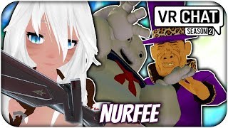 VRChat S2Part 34  GIANT NURFEE VS STAY PUFT MAN  LUXERION WORLD VRChat Funny Moments [upl. by Nagy]