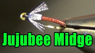 Jujubee Midge Fly Tying  Charlie Craven Fly Pattern [upl. by Lavinia]