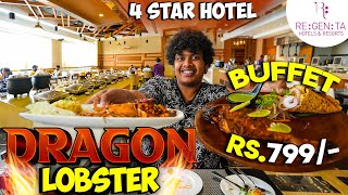 ₹799 Unlimited Food  Dragon Lobster Crab Soup at Regenta Hotel  Irfans View [upl. by Noivaz]