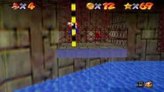 Super Mario 64 Switch Red Coins on the Floating Isle Course 2 Whomps Fortress  3D All Stars [upl. by Brenda]