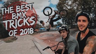 BEST BMX TRICKS OF 2018 [upl. by Nerw]