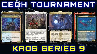 Sisay vs Tivit vs DargoThrasios vs TymnaKraum  CEDH Tournament  Kaos Treasure Series 9 [upl. by Hindorff]