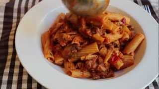 Chicken Riggies  Rigatoni with Spicy Chicken Tomato Cream Sauce [upl. by Hales]