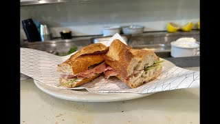 Prosciutto and cornichons sandwich english [upl. by Namaan]