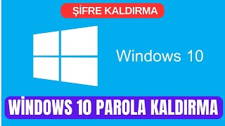 Windows 10 PİN Parola Kaldır Değiştir [upl. by Erbe]