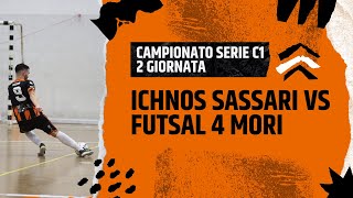 Ichnos Sassari  Futsal 4 Mori  Giornata 2 Serie C1 Futsal [upl. by Collar]