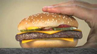 McDonalds Australia Quarter Pounder  Food Only [upl. by Edra]