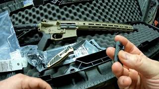 Knights Armament Sr15 unboxing Achievement unlocked kac rifle aquired [upl. by Ladnor]