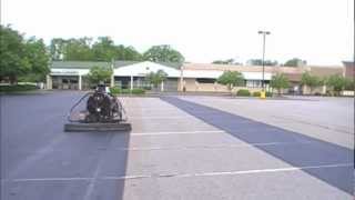 Asphalt Rejuvenation Asphalt Rejuvenator  Seal Coating Large Parking Lots [upl. by Pandich]