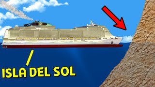 Isla Del Sol VS Overwater Rock  Floating Sandbox [upl. by Lladnarc]