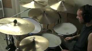 Cool drum Parts Rush La Villa Strangiato [upl. by Redmer]