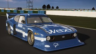 Assetto Corsa Zakspeed Capri III DivII at Magny Cours 2023 [upl. by Donica]