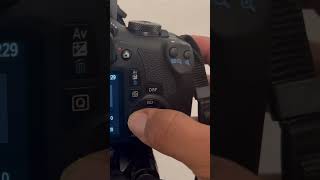 Canon rebel EOS t7 REMOVE GRAPH OFF DISPLAY [upl. by Abbotsun]