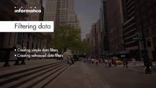 Informatica Cloud Filtering data [upl. by Donnamarie744]