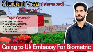 UK Student Visa Biometric Process  UK Biometric Visa System  UK biometric Islamabad [upl. by Vinn]