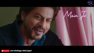 Hawayein song WhatsApp status  mai jo tera na hua kisi ka nahi WhatsApp status  sharukh khan song [upl. by Yrahk839]