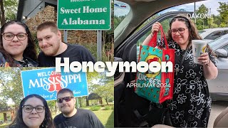 Honeymoon Day One  AprilMay 2024 Road Trip To Memphis Tennessee And Bucees In Leeds Alabama [upl. by Novahs]