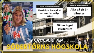 Vlogg l Besvarar fördomar om Södertörns högskola [upl. by Kendy84]