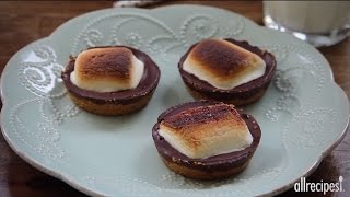 How to Make SMores Indoors  Smore Recipes  Allrecipescom [upl. by Oiraved]