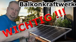 Balkonkraftwerk jetzt kaufen oder auf Solarpaket warten Stand Privilegierung  BKW mit Photovoltaik [upl. by Perzan]