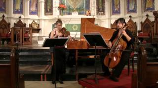 Jacquet de la Guerre Sonata in D minor for Violin and Continuo performed by House of Time [upl. by Esten]