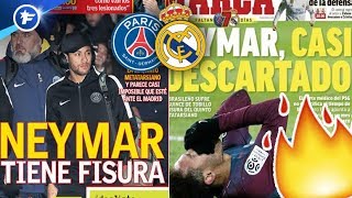 La durée d’indisponibilité de Neymar enflamme lEspagne  Revue de presse [upl. by Salsbury]