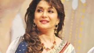 Madhuri Dixit Receives Dinanath Mangeshkar Award [upl. by Rosette]