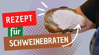 Muddis Schweinebraten Grundrezept [upl. by Fairleigh116]