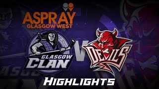 Highlights  240123  Glasgow Clan 3 Cardiff Devils 2 OT [upl. by Scoter]