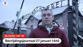 Gruwelijkheden in kampen in Polen en NederlandsIndië  Bevrijdingsjournaal  27 januari 1945 [upl. by Assyram]