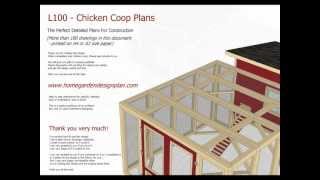 L100  Chicken coop plans construction  Chicken coop design [upl. by Audly18]