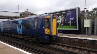 Trains at Rainham train station Kent🚈🚈 [upl. by Fitton]