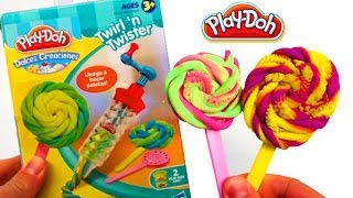 DibusYmas Play Doh Sweet Shoppe Lollipop maker playdough by Unboxingsurpriseegg [upl. by Nannek]