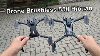 Unboxing 2 Drone Murah Brushless 550 Ribuan  Rox M29  GiiMe A13 [upl. by Indira]