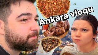 İlk İki Ankara Vlogu  Ən Dadlı Quzu Kababı [upl. by Soigroeg]