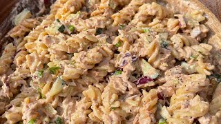 Tuna Pasta Salad  Perfect for work [upl. by Subak]