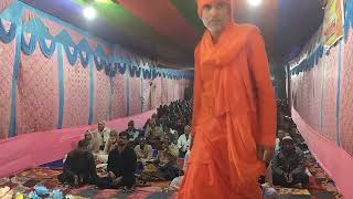 bihariganj mein satsang karte hue Swami satyanand Ji Maharaj antarrashtriy pravakta Haridwar wale [upl. by Ahsemot140]