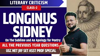 Longinus  On the Sublime  An Apology for Poetry by Philip Sidney  Unit8 Literary Criticism [upl. by Ettegirb]