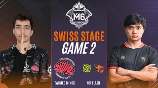 TWISTED MINDS vs NIP FLASH GAME 2  M6 SWISS STAGE TWIS vs NPFL [upl. by Airbmac]