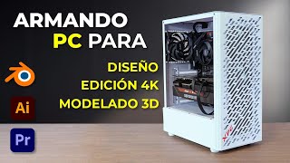 PC para Editar VIDEOS en 4k DISEÑAR Modelar en 3D y mucho más [upl. by Navanod736]