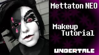 Mettaton NEO Undertale  Makeup Tutorial [upl. by Yssirhc]